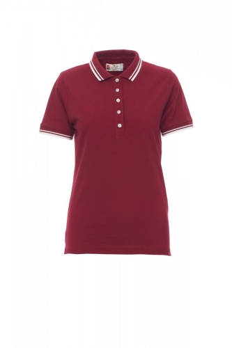 Damen Poloshirt SKIPPER LADY bordeaux